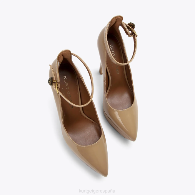 Kurt Geiger mujer Tribunal de la plataforma Shoreditch de Londres 2LPR407 | calzados camello